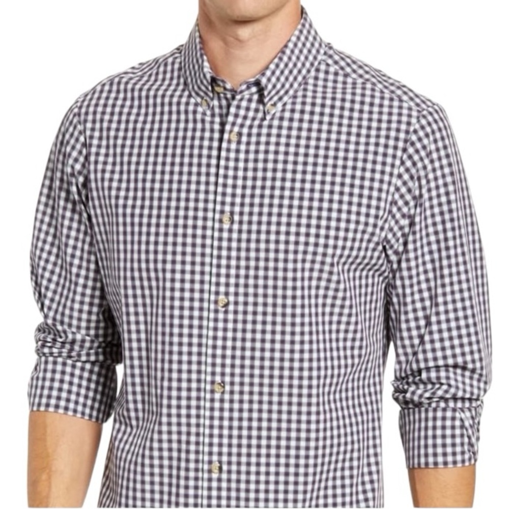 MIZZEN+MAIN Men’s Malloy Button Down Shirt size M